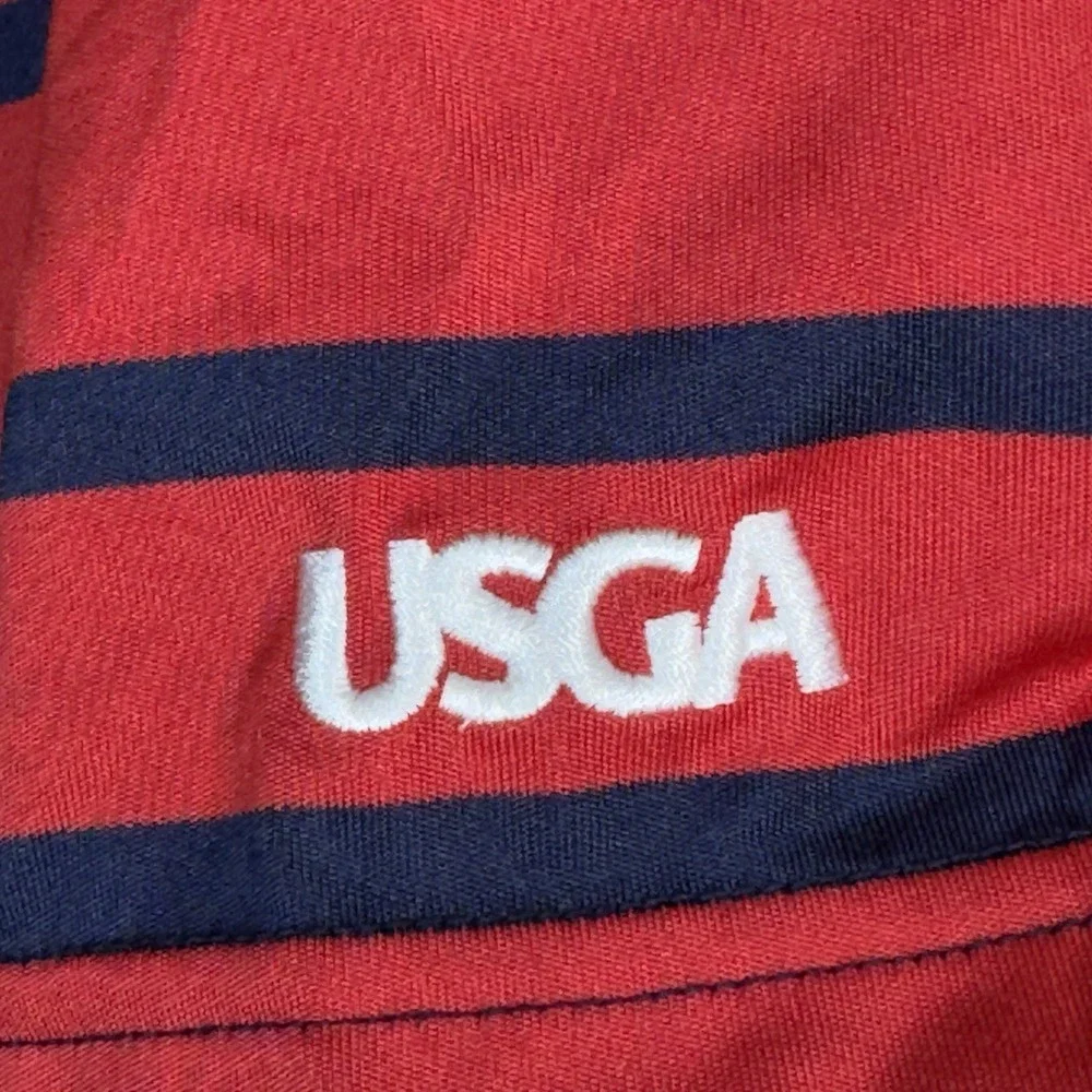 Polo Golf Ralph‎ Lauren Shirt Men's M Striped US Open 2019 Pebble Beach USGA